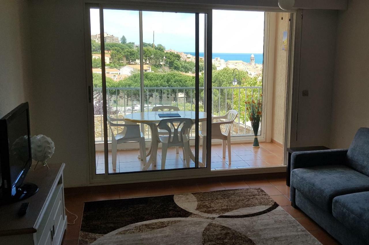 3Amb31 - Studio Pour 3 Personnes Avec Magnifique Vue Sur La Baie Collioure Eksteriør billede