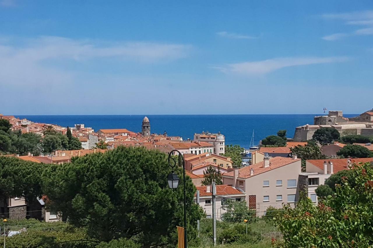 3Amb31 - Studio Pour 3 Personnes Avec Magnifique Vue Sur La Baie Collioure Eksteriør billede